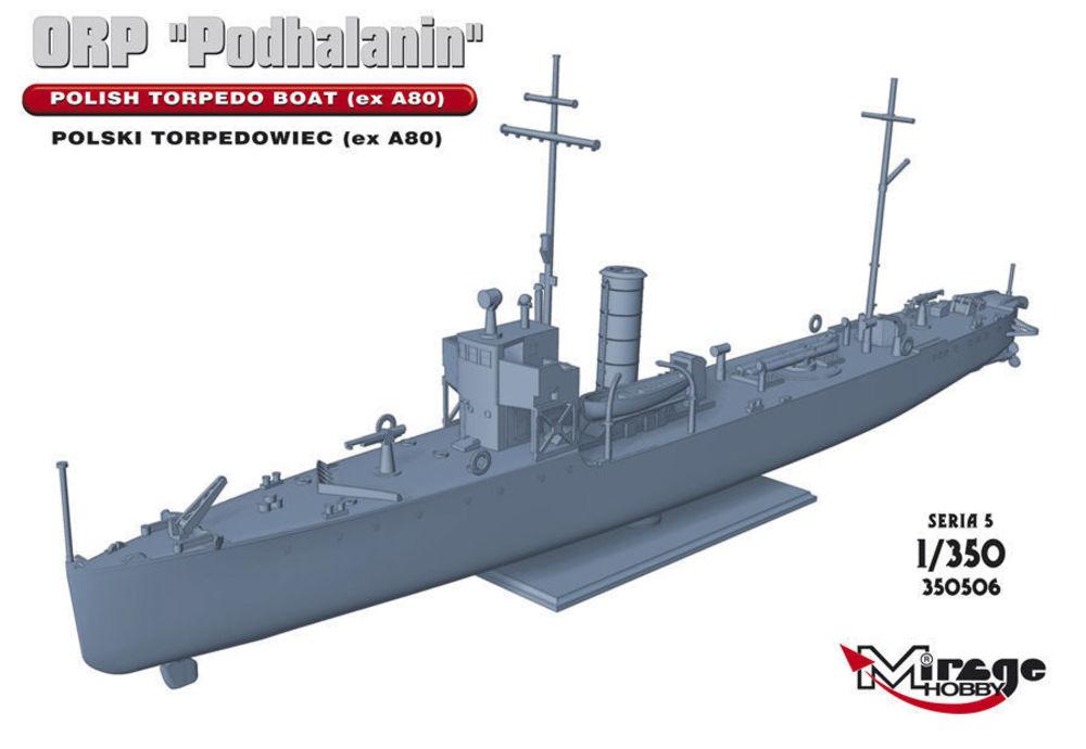ORP PODHALANIN Polish Torpedo Boat(exA80 von Mirage Hobby