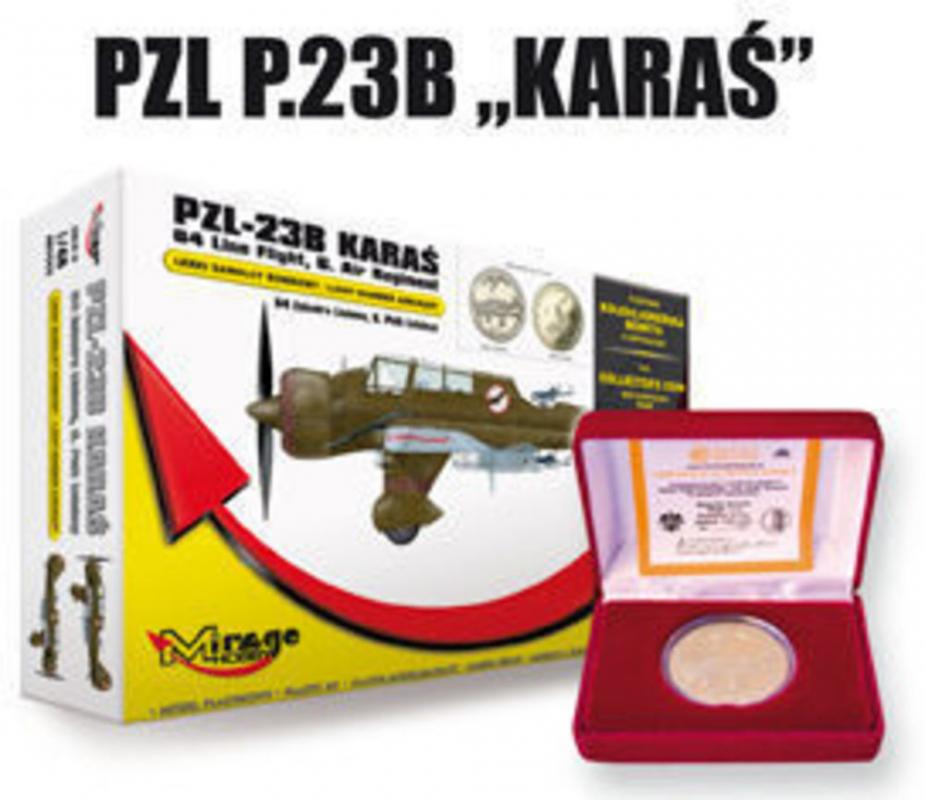 PZL-23B Karas Light Bomber 64th Line von Mirage Hobby