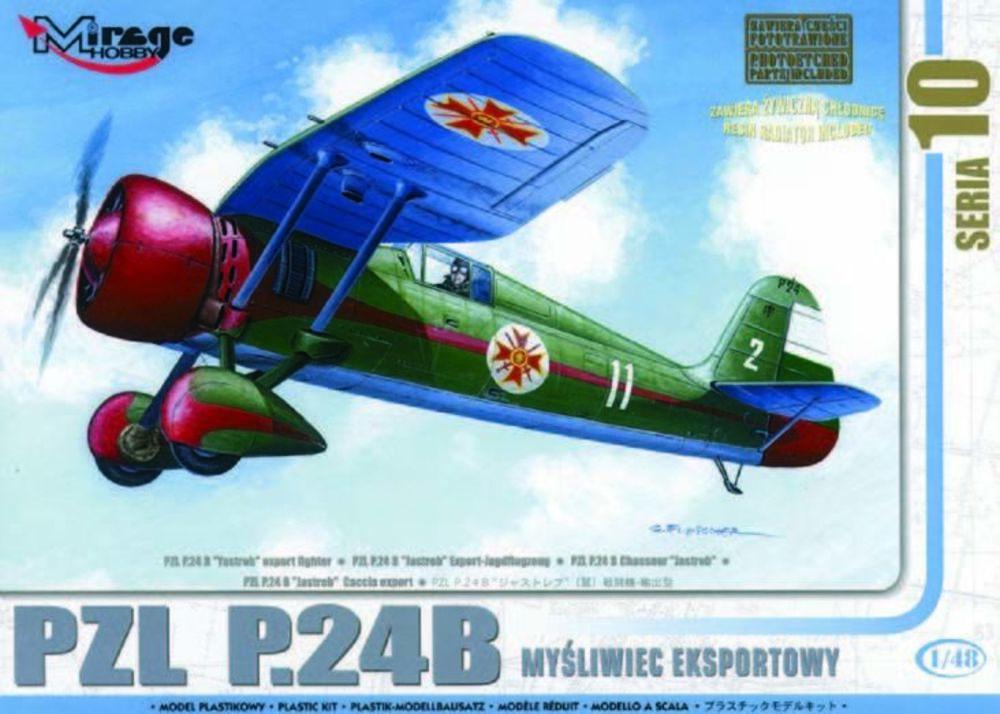 PZL P-24 B Jastreb Exportversion mit Resin- und Fotoätzteilen von Mirage Hobby