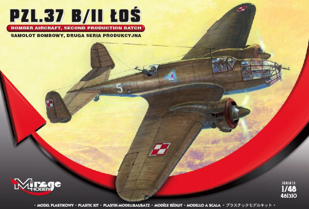 PZL.37 B/II LOS Bomber Aircraft von Mirage Hobby