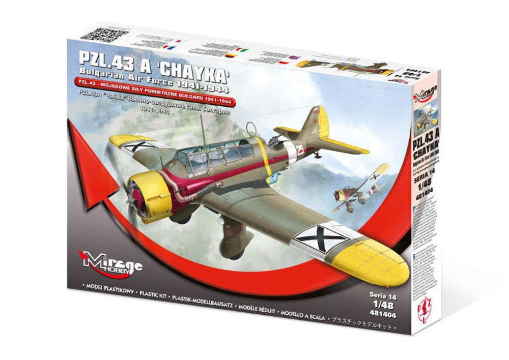 PZL.43 A ´CHAYKA´ Bulgarian Air Force 1941-1944 PZL.43 A ´CHAYKA´ Bulgarian Air Force 1941-1944 von Mirage Hobby