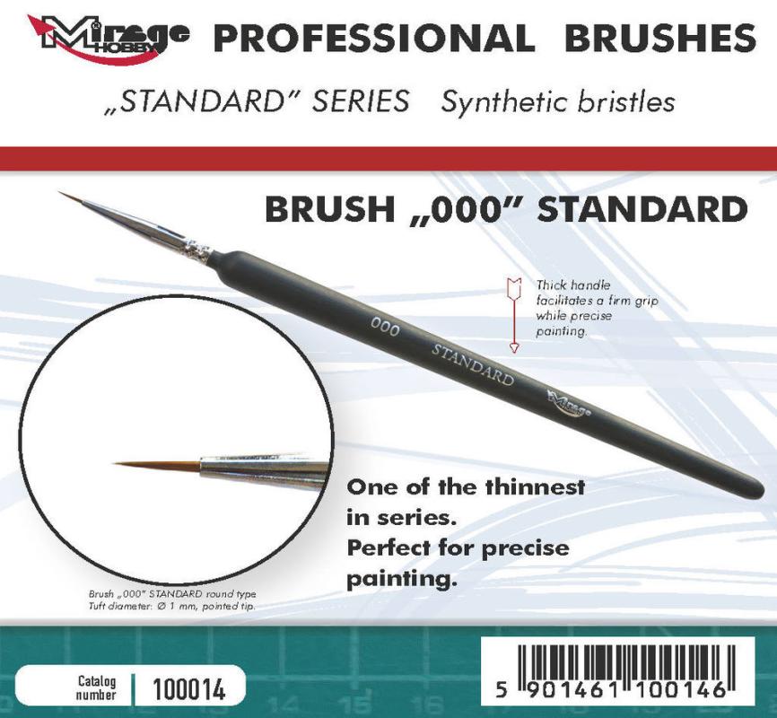 Pinsel - Standard - Size 000 Pinsel - Standard - Size 000 von Mirage Hobby