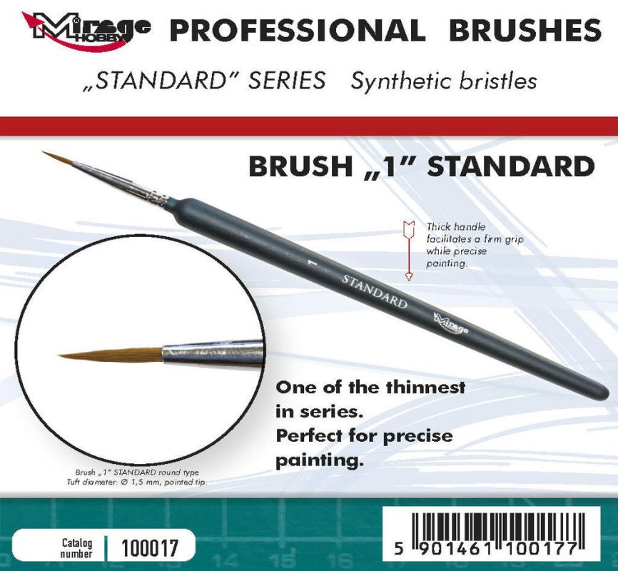 Pinsel - Standard - Size 1 Pinsel - Standard - Size 1 von Mirage Hobby