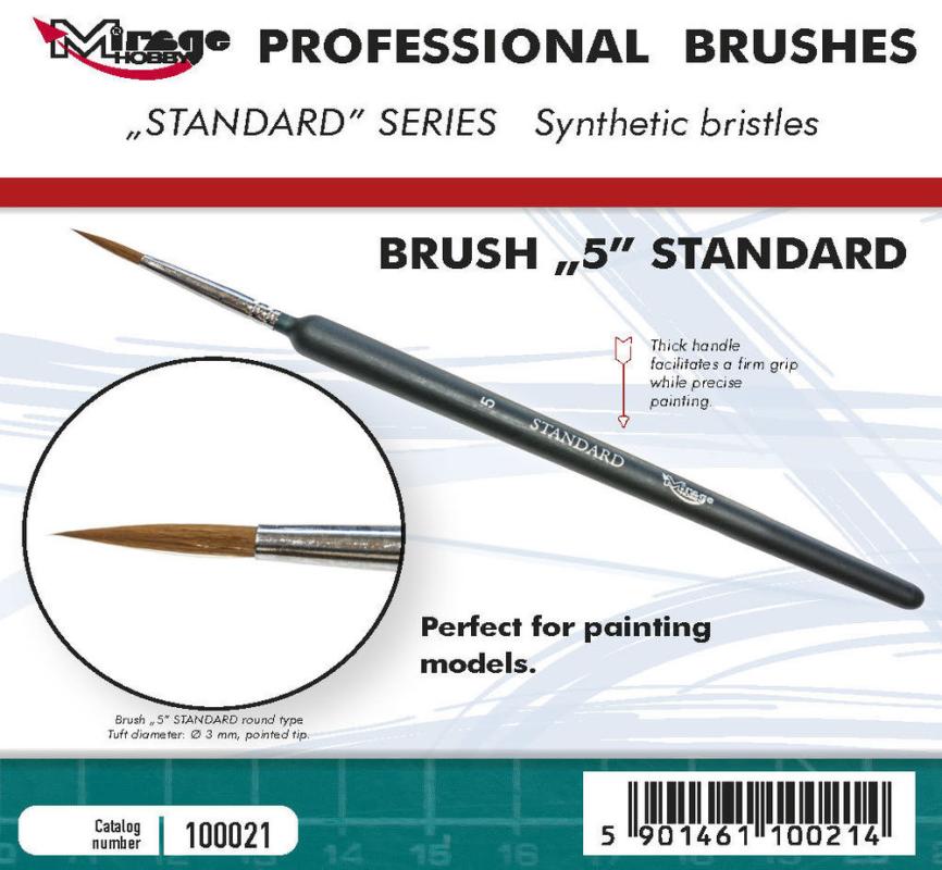 Pinsel - Standard - Size 5 Pinsel - Standard - Size 5 von Mirage Hobby