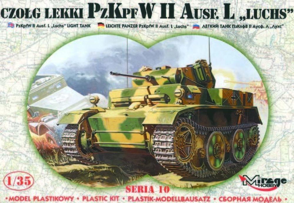 PzKpfw II Ausf. L ´´Luchs´´ mit Fotoätzteilen PzKpfw II Ausf. L ´´Luchs´´ mit Fotoätzteilen von Mirage Hobby