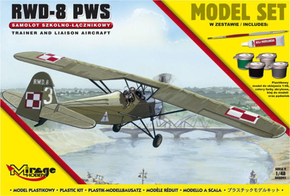 R.W.D.-8 PWS (Trainer a.Liaison plan version) (Model Set) von Mirage Hobby