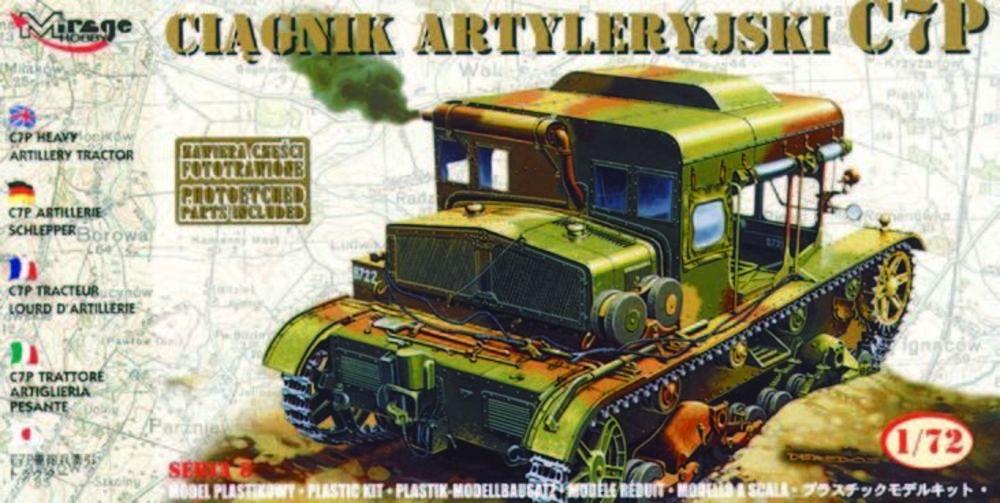 Schwerer Artillerie Traktor C7P mit Fotoätzteilen Schwerer Artillerie Traktor C7P mit Fotoätzteilen von Mirage Hobby