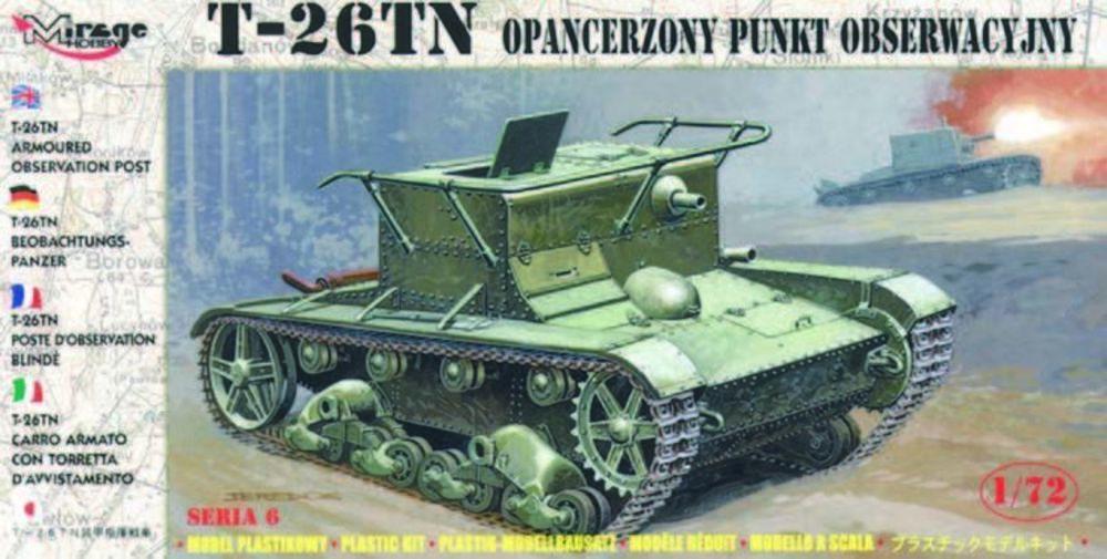 T-26 TN Beobachtungspanzer T-26 TN Beobachtungspanzer von Mirage Hobby