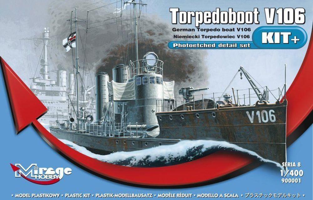 Torpedoboot V106 von Mirage Hobby