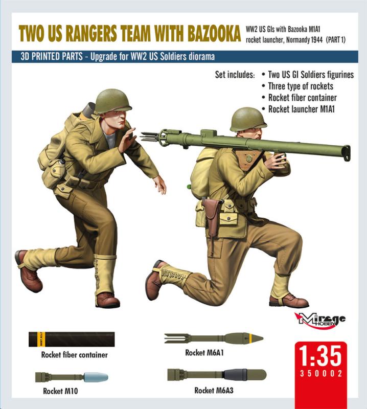 Two US Rangers Team with Bazzika Two US Rangers Team with Bazzika von Mirage Hobby
