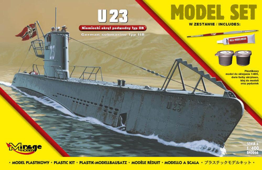 U23 (German Submarine WWII Type IIB (Model Set) von Mirage Hobby