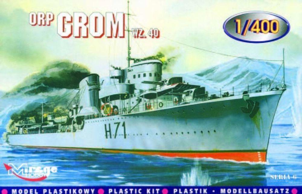 Zerstörer ORP Grom 1940 Zerstörer ORP Grom 1940 von Mirage Hobby