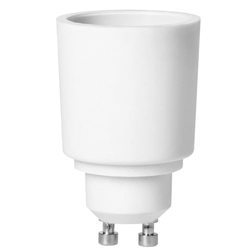 Miratic Glühbirnen Fassung E27 Adapter für E27/GU10-Leuchtmittel Kompatibel mit Verschiedenen Lampentypen von Miratic
