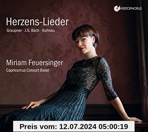 Herzens-Lieder - Deutsche Barock-Kantaten von Miriam Feuersinger