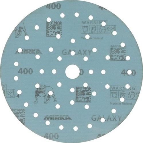 50 Stk. Mirka Haftschleifscheibe GALAXY Grip Multifit 150mm K.400 von Mirka