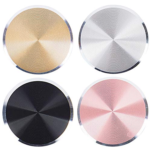 Mirrwin Selbstklebende Metallplatte Metallplättchen Metallplatte Magnet Handy Metallplättchen Set 4Stück Roségold Gold Schwarz Silber für Magnetische Auto Telefon Halterung Rack mit 3M Klebersticker Mirrwin Selbstklebende Metallplatte Metallplättchen Metallplatte Magnet Handy Metallplättchen Set 4Stück Roségold Gold Schwarz Silber für Magnetische Auto Telefon Halterung Rack mit 3M Klebersticker von Mirrwin