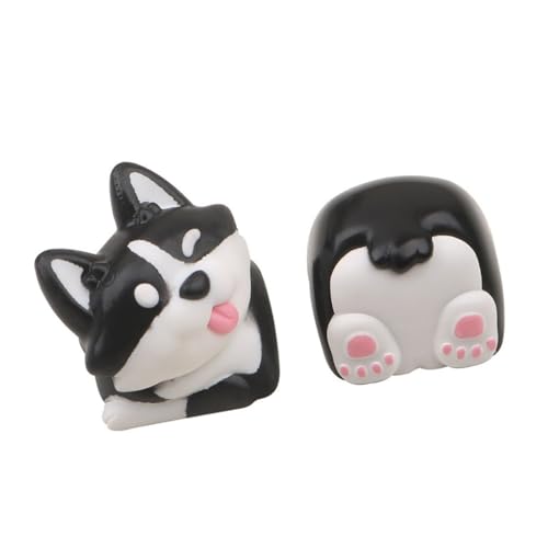 Dekorative 3D-ABS-PVC-Tastenkappe Corgis Butt Keyboards Keycap zur Personalisierung mechanischer Tastaturen Dekorative 3D-ABS-PVC-Tastenkappe Corgis Butt Keyboards Keycap zur Personalisierung mechanischer Tastaturen von Mirweon