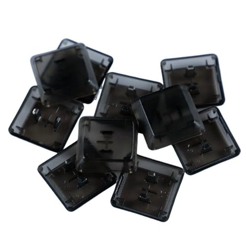 Durchsichtige schwarze Tastenkappen für G813, G815, G913, mechanische Tastaturen, verbessert die Farbbeleuchtung, 1U Standard, 10/20 Stück Durchsichtige schwarze Tastenkappen für G813, G815, G913, mechanische Tastaturen, verbessert die Farbbeleuchtung, 1U Standard, 10/20 Stück von Mirweon