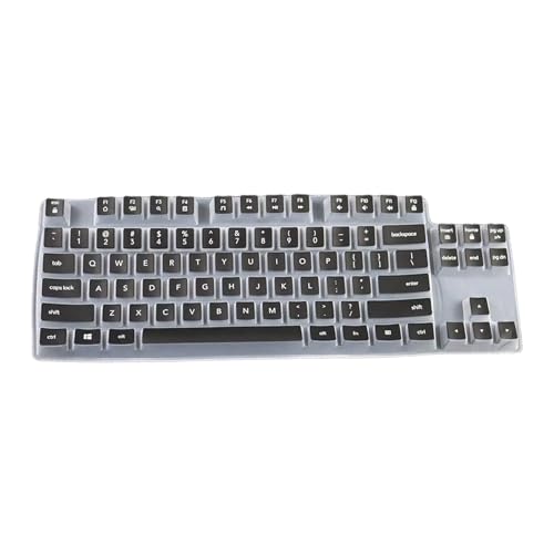 Laptop-Tastatur-Schutzfolien für K835 K855, Silikon-Tastaturfolie, transparent, Schutzzubehör Laptop-Tastatur-Schutzfolien für K835 K855, Silikon-Tastaturfolie, transparent, Schutzzubehör von Mirweon