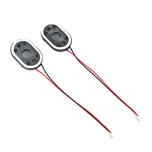 Mirweon 2 x 2030 Horn-Notebook-Lautsprecher, 8 Ohm, 1 W, Lautsprecher für Heimkino-Modifikation von Mirweon