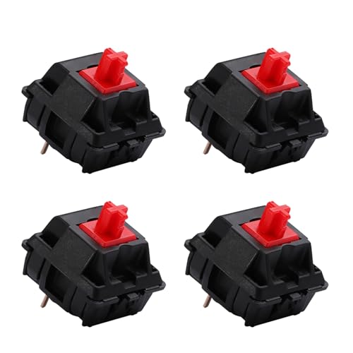 Mirweon CherryMX 3-polige Tastenschalter für mechanische Gaming-Tastaturen, Plattenmontage, schwarz, blau, Tee, Rötungen, Silber Mirweon CherryMX 3-polige Tastenschalter für mechanische Gaming-Tastaturen, Plattenmontage, schwarz, blau, Tee, Rötungen, Silber von Mirweon