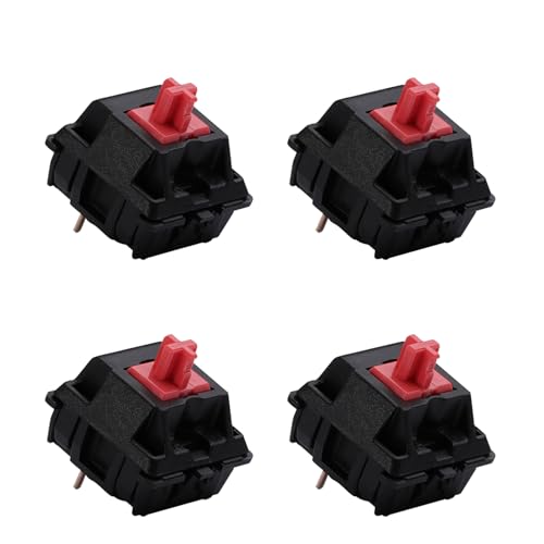 Mirweon CherryMX 3-polige Tastenschalter für mechanische Gaming-Tastaturen, Plattenmontage, schwarz, blau, Tee, Rötungen, Silber Mirweon CherryMX 3-polige Tastenschalter für mechanische Gaming-Tastaturen, Plattenmontage, schwarz, blau, Tee, Rötungen, Silber von Mirweon