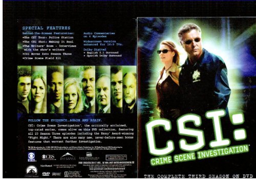 Csi:Complete Season Three [DVD-AUDIO] [DVD-AUDIO] von Mis