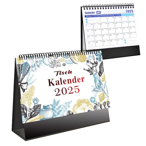 MisFun Tischkalender 2025 Quer Monatskalender, Kalender 2025 Tischkalender, Schreibtischkalender 2025, Tischkalender 2025 Zum Aufstellen, Familienkalender 2025, Tischkalender für Büro Oder Zuhause(C) MisFun Tischkalender 2025 Quer Monatskalender, Kalender 2025 Tischkalender, Schreibtischkalender 2025, Tischkalender 2025 Zum Aufstellen, Familienkalender 2025, Tischkalender für Büro Oder Zuhause(C) von MisFun