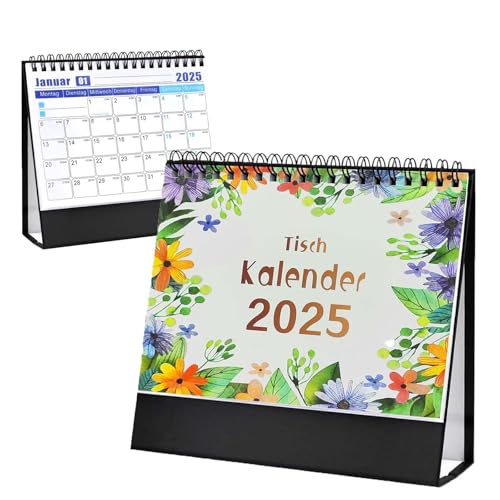 MisFun Tischkalender 2025 Quer Monatskalender, Kalender 2025 Tischkalender, Schreibtischkalender 2025, Tischkalender 2025 Zum Aufstellen, Familienkalender 2025, Tischkalender für Büro Oder Zuhause(A) MisFun Tischkalender 2025 Quer Monatskalender, Kalender 2025 Tischkalender, Schreibtischkalender 2025, Tischkalender 2025 Zum Aufstellen, Familienkalender 2025, Tischkalender für Büro Oder Zuhause(A) von MisFun