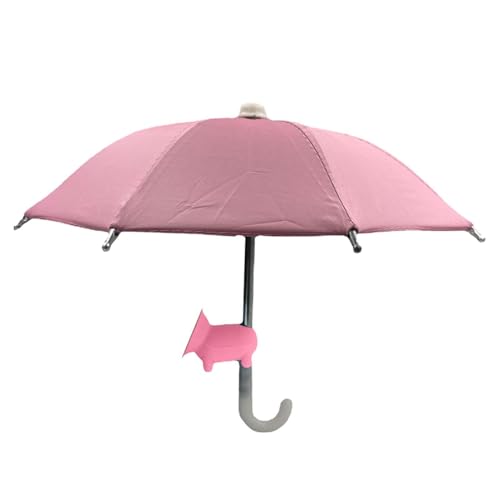 Misaakoeq Handyhalter mit Sonnenschutz, Handyschirm für die Sonne - Kreativer Desktop- und Handyhalter mit Saugnapf - Universeller Verstellbarer Handy-Regenschirm mit Saugnapf-Ständer, Misaakoeq Handyhalter mit Sonnenschutz, Handyschirm für die Sonne - Kreativer Desktop- und Handyhalter mit Saugnapf - Universeller Verstellbarer Handy-Regenschirm mit Saugnapf-Ständer, von Misaakoeq