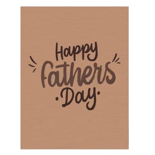 Misamo Happy Fathers Day Card, Geburtstagskarten für, Parodie-Geschenk, Grußkarte, Endless Fathers Day Farts mit Glitzerkarte B von Misamo