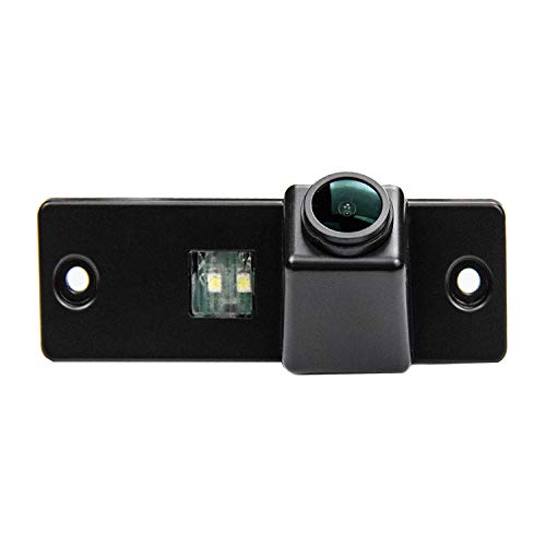HD 1280x720p Farbkamera Wasserdicht Rückfahrkamera kennzeichenbeleuchtung Kamera KFZ Rückfahrsystem mit Einparkhilfe Nachtsicht für Saab 93 95 9-3 9-5 9-7 9-X 97X 2002-2012 (B=96 * 29 mm) von Misayaee
