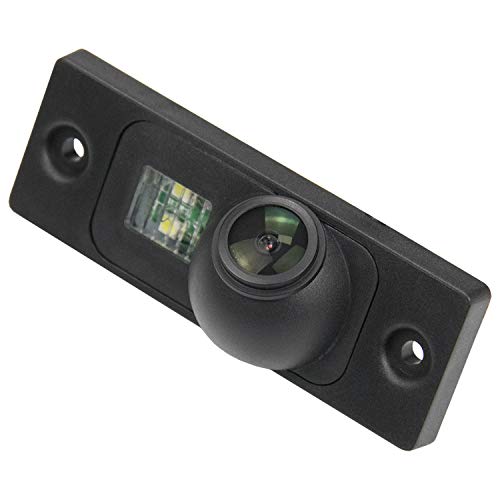 HD 1280x720p Farbkamera Wasserdicht Rückfahrkamera kennzeichenbeleuchtung Kamera KFZ mit Einparkhilfe Nachtsicht für Caddy MK4 Golf 4 R32 Passat B5 B6 Golf IV Plus Sharan Touran T5 Superb I von Misayaee