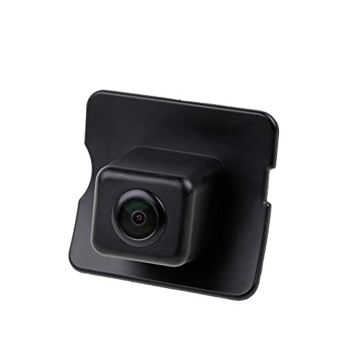 Rückfahrkamera wasserdicht Nachtsicht Auto Rückansicht Kamera Einparkhilfe Rückfahrsystem, Kennzeichenleuchte (Schwarz) für M/ML-Klasse (W164) & R-Klasse (W251) von Misayaee