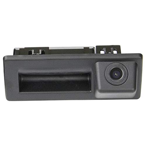 Wasserdicht Fahrzeug-spezifische Griffleiste Kamera integriert in Koffergriff Rückansicht Rückfahrkamera für SKODA Octavia MK3 A7 5E/VW Caddy MK3 2K/A4L VW Touran L/Tiguan L/Teramont/C-TREK 2016-2018 von Misayaee
