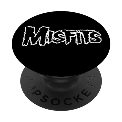 Misfits – Logo White PopSockets mit austauschbarem PopGrip von Misfits Official