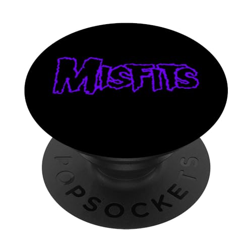 Misfits – Purple Logo PopSockets mit austauschbarem PopGrip von Misfits Official