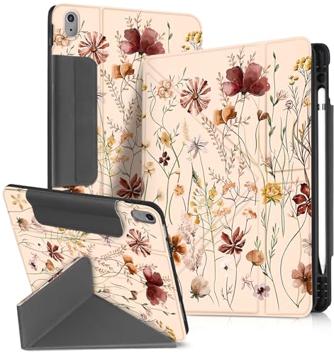 Miss Adola Schutzhülle für iPad 10. / 11. A16, 27,9 cm (11 Zoll), mit Stifthalter, 27,9 cm (10,9 Zoll), für Damen, Jungen, Mädchen, Herren, niedlich, Cartoon, cool, lustig, Kawaii-Abdeckung für iPad von Miss Adola