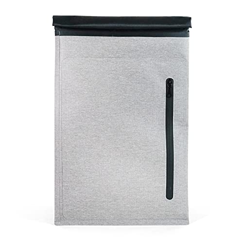 Mission Darkness Dry Shield Faraday Laptop Sleeve // ​​Schlanke, wasserdichte Tasche für Laptops, HF-Abschirmung, Filzpolsterung, Magnetverschluss, Signalblockierung, Anti-Hacking, Datensicherheit von Mission Darkness