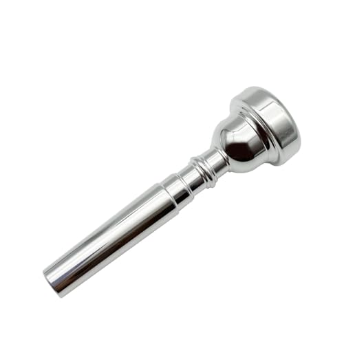 Missmore 3C 5C 7C Set Trompetenmundstück versilbert – Professionelles Messinginstrumentenzubehör für Anfänger, Fortgeschrittene und Fortgeschrittene – Trompeten-Mundstück-Set (5C) von Missmore