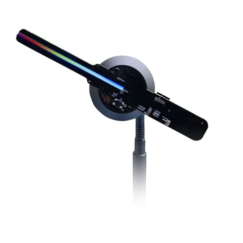 Missyou 16CM 3D Hologramm Projektor mit WiFi, APP-Steuerung, Bluetooth, 700 Videos, LED Hologramm Display für Ausstellungen, Weihnachtsdekoration, Messen & Events, Fernbedienung, HD Qualität Missyou 16CM 3D Hologramm Projektor mit WiFi, APP-Steuerung, Bluetooth, 700 Videos, LED Hologramm Display für Ausstellungen, Weihnachtsdekoration, Messen & Events, Fernbedienung, HD Qualität von Missyou