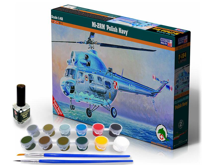 4 Mi-2 RM Polish Navy - Starter Set von Mistercraft