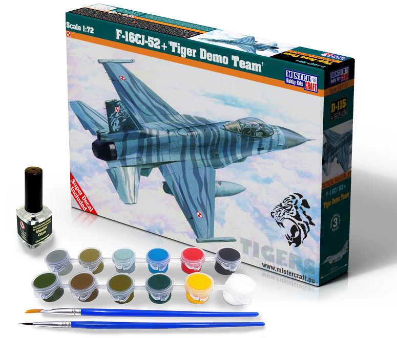 F-16CJ-52+Tiger Demo Team  - Model Set von Mistercraft