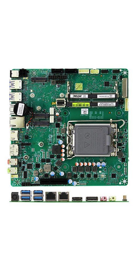 Mitac Mitac PH12ADI-Q670-12V Mini-iTX (Intel Alder Lake 12th Gen. LGA 65W, 1 Mainboard von Mitac
