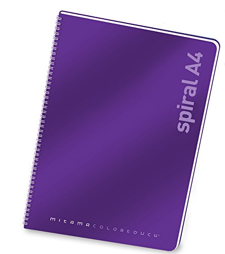 Mitama 62025 - Maxi Spiralblock A4, 60 FG, 1 RIGO COLORTOUCH, verschiedene Farben von Mitama
