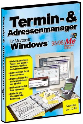 Termin- und Adressenmanager CD- ROM für Windows 95/98/ Me Termin- und Adressenmanager CD- ROM für Windows 95/98/ Me von Mitcom Neue Medien