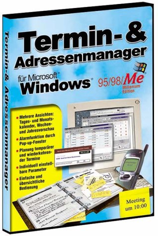 Termin- und Adressenmanager CD- ROM für Windows 95/98/ Me von Mitcom Neue Medien