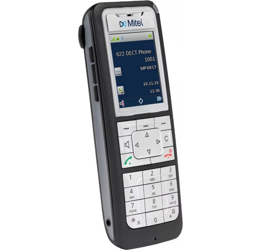 Mitel 622 v2 - Telefon - schwarz/silber Schnurloses Mobilteil von Mitel