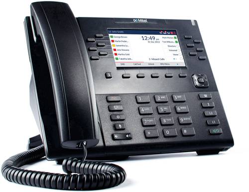 Mitel 6869 VoIP SIP Telefon Schnurgebundenes Telefon, VoIP Integrierter Webserver, PoE Farbdisplay S Mitel 6869 VoIP SIP Telefon Schnurgebundenes Telefon, VoIP Integrierter Webserver, PoE Farbdisplay S von Mitel