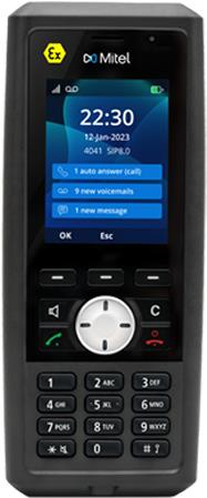 Mitel 742d mit Ladeschale schwarz (51310677) von Mitel